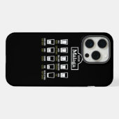 カフェデマラガ iPhoneケース (裏面横)