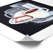 カフェデュモンデオンブラック ポスター (角)