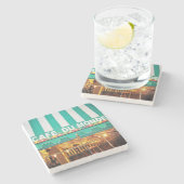 カフェデュモンデコースターニューオーリンズ ストーンコースター (横)