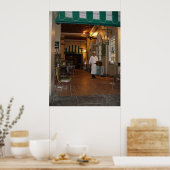 カフェデュモンデニューオーリンズサイドウォークカフェコーヒー ポスター (キッチン)