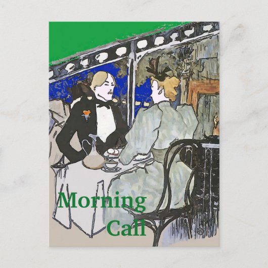 カフェデュモンドヴィンテージスタイルはがき ポストカード (正面)