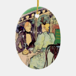 カフェデュモンドヴィンテージスタイル セラミックオーナメント