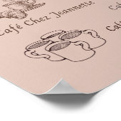 カフェドゥパリ ポスター (角)