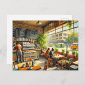 カフェナイロビケニアマグ ポストカード (正面/裏面)