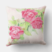 カフェバラデザイン クッション (裏面)