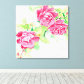 カフェバラ キャンバスプリント (インサイチュ (ウッドフロア))