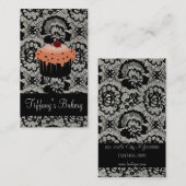 カフェパティシエのベーカリーのケーキ 名刺 (正面/裏面)