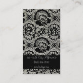 カフェパティシエのベーカリーのケーキ 名刺 (裏面)