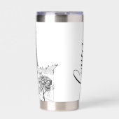 カフェパパーソナライズされたリ 保温保冷タンブラー (正面)