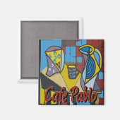 カフェパブロコーヒースタンド マグネット (正面/裏面)