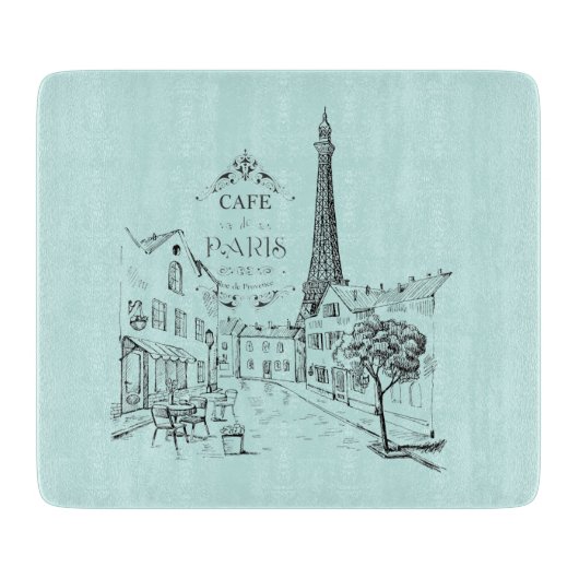 カフェパリカッティングボード カッティングボード (正面)