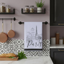 カフェパリキッチンタオル キッチンタオル