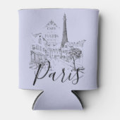 カフェパリクーラーボックス 缶クーラー (正面)