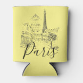 カフェパリクーラーボックス 缶クーラー (正面)