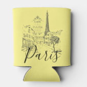 カフェパリクーラーボックス 缶クーラー (裏面)