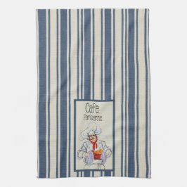 カフェパリジェンネフランスのファットシェフフランスのヴィンテージ キッチンタオル