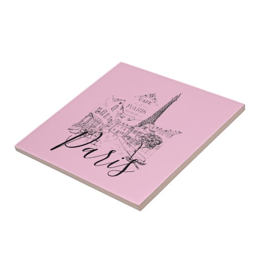 カフェパリセラミックタイル タイル (側面)