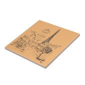 カフェパリタイル タイル (側面)