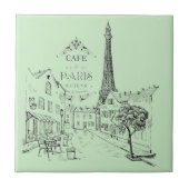 カフェパリタイル タイル (正面)