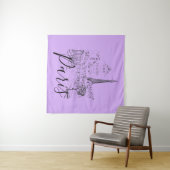 カフェパリタペストリー タペストリー (インサイチュ(横))