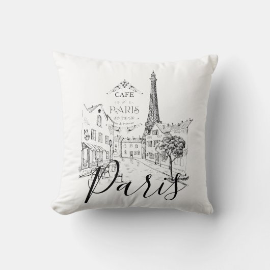 カフェパリ クッション (正面)