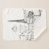 カフェパリ シェルパブランケット (正面(横))