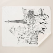 カフェパリ シェルパブランケット (正面(横))