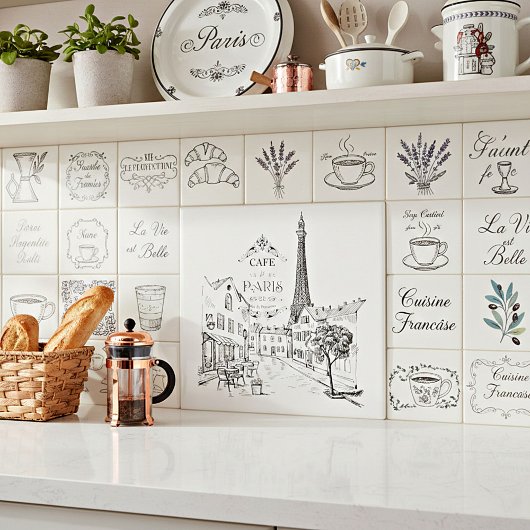 カフェパリ タイル