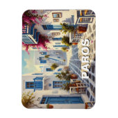 カフェパロスギリシャ諸島トラベル マグネット (縦)