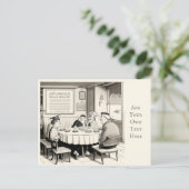 カフェパーソナライズされたはがき ポストカード (スタンド正面)