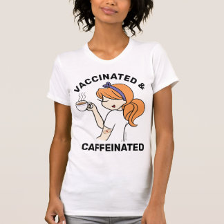 カフェパーソナライズされたイン入りTシャツ Tシャツ