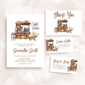 カフェビービーコーヒーベビーシャワー 招待状