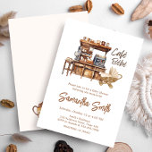 カフェビービーコーヒーベビーシャワー 招待状