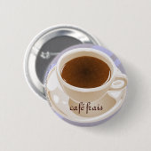 カフェフラワ 缶バッジ (正面&裏面)