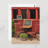 カフェフランスのはがき ポストカード (正面/裏面)