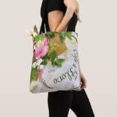 カフェフランスのトートバッグ トートバッグ (クローズアップ)