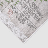 カフェフランスのパリジャンフローラウッドボードデカップージ 薄葉紙 (詳細)