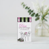 カフェフランスの女の子らしい女の子Diva名刺 名刺 (スタンド正面)