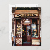 カフェフロリアン ポストカード (正面/裏面)