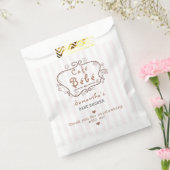 カフェベベビッフランスのクモダン男女兼用シャワー フェイバーバッグ (封をした状態)