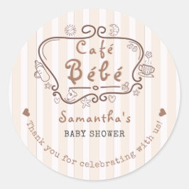 カフェベベビッフランスのクモダン男女兼用シャワー ラウンドシール
