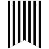 カフェベベーブブラック&ホワイトパリベビーシャワー バンティングフラッグ (第1の旗)