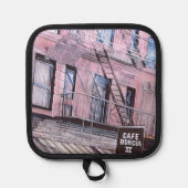 カフェボルジアSOHO 鍋敷き (正面)
