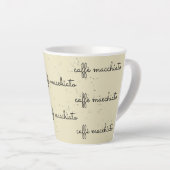 カフェマキアートオンアンティークルックラテマグ カフェラテマグ (右アングル)