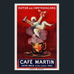カフェマーチンフランスのアールデコヴィンテージポスター1921 ポスター<br><div class="desc">ヴィンテージア広告ート・デコのポスター。1921年発行。私たちのポスターはプロフェッショナルに基づ高品質いた複製であり、非常に高解像度のスキャンはオリジナルから。当社の手動レタッチプロセスは、オリジナル詳細やオリジナルプリントに表示されるテクスチャを削除するフィルターの使用を含まない。全ての詳細はそのままの状態を保つ。色を修正。不完全性の除去。画像はLibrary of Congressの提供。</div>
