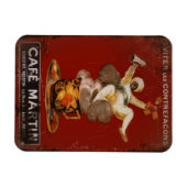 カフェマーティンコーヒージェニー マグネット (横)