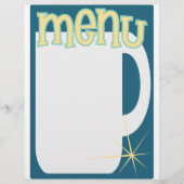 カフェメニュー (正面)