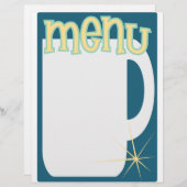 カフェメニュー (正面/裏面)