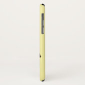 カフェモチャクリームニュートラルシェブロンファッション Case-Mate iPhoneケース (裏面/左)