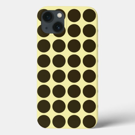 カフェモチャクリームニュートラルドット Case-Mate iPhoneケース (裏面)